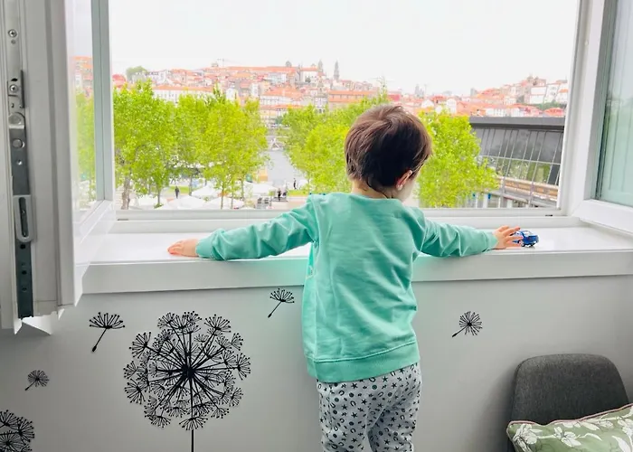 Luxury Penthouse - River Gallery Art - View&center Lejlighed Vila Nova de Gaia