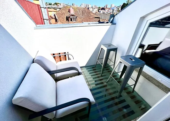Luxury Penthouse - River Gallery Art - View&center * Vila Nova de Gaia
